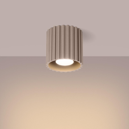 Plafon AURA 1 taupe GU10 (SL.1814) - Sollux Lighting