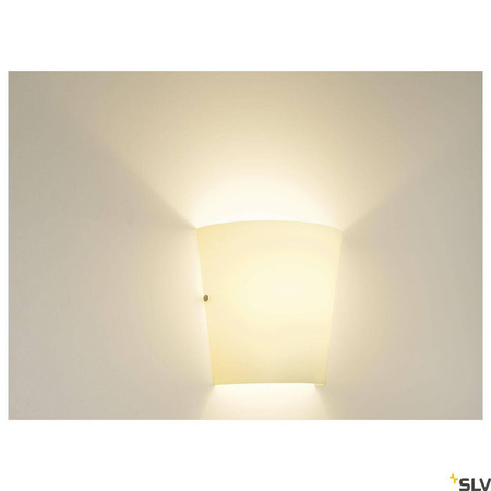 BASKET, lampa ścienna, A60, szkło satynowane, maks. 60W (151591) - SLV