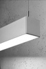 Lampa wisząca PINNE 200 szara 4000K (TH.233) - Thoro Lighting