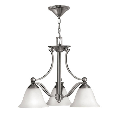 Lampa wisząca BOLLA kol. NIKIEL (HK/BOLLA3) - Hinkley - Elstead Lighting - żyrandol