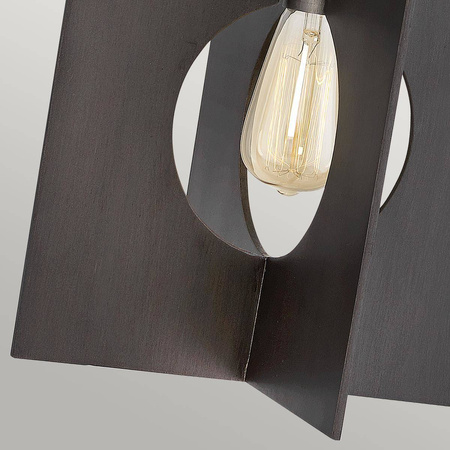Lampa wisząca Ludlow - 1 źródło światła - Grafit (QN-LUDLOW-1P-GR) - Quintiesse