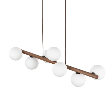 Lampa wisząca ESTERA WOOD ORZECH 7 PŁ (10272) - TK Lighting