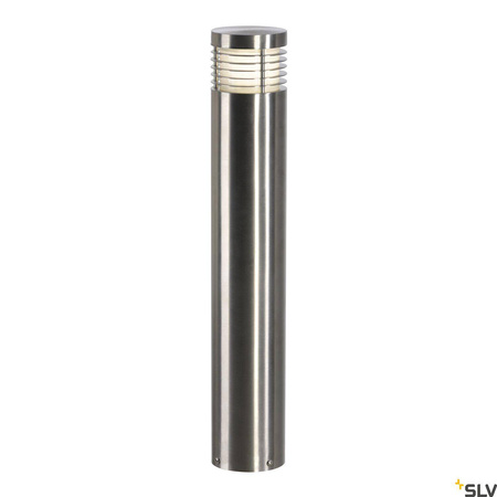 VAP SLIM 60, lampa podłogowa outdoor, TC-TSE, IP44, stal nierdzewna szczotkowana, Ø/W 10/60 cm, maks. 20W (230066) - SLV