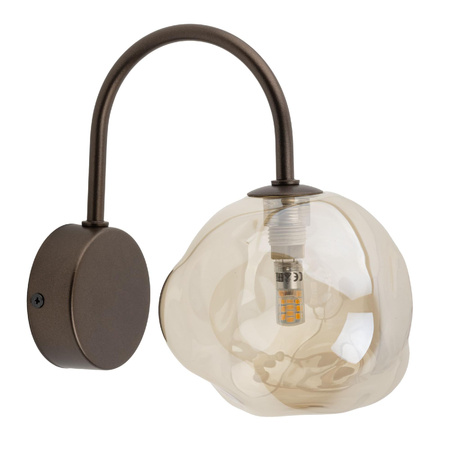 LAVA BROWN KINKIET 1XG9 (11024) - TK Lighting