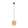 PENDANT LAMP NATURAL BRAIDED WHEAT 1XE27 (22167 Zambelis) - Zambelis