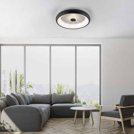 Plafon VERTIGO ceiling light black body (14384-18) - Paul Neuhaus