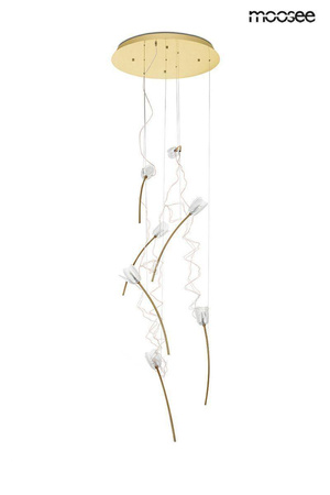 Lampa wisząca TULIPPE 7 DISC złota (MSE1501100170) - Moosee