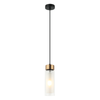 PENTANT LIGHT E14 SANDY BLACK ANTIQUE BRASS (22137 Zambelis) - Zambelis