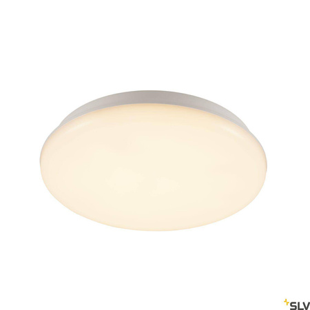 SIMA, wewnętrzna oprawa ścienna i sufitowa natynkowa LED, okrągła, biała, 3000 K, ściemnialna (1005085) - SLV