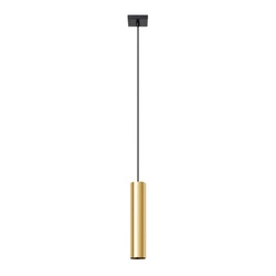Pojedyncza Lampa Wisząca LAGOS 1 złoty połysk (SL.1200) - Sollux Lighting