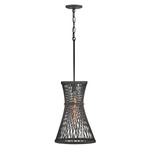 Lampa wisząca Twyla - 1 źródło światła - Czarny (QN-TWYLA-1P-BK) - Quintiesse