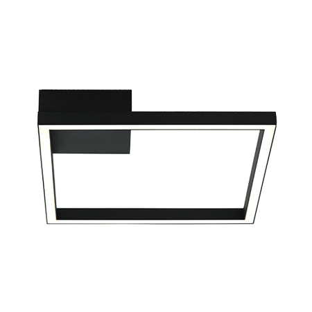 SCONCE 12W 3000K ALUMINUM&ACRYLIC CHIP, 3YEA GUARANTEE, DIMMABLE, SANDY BLACK (2029 Zambelis) - Zambelis
