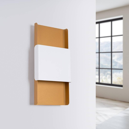 Kinkiet DURLIN złoty/biały (SL.1353) - Sollux Lighting