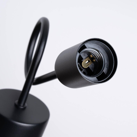 Kinkiet SUPEŁ czarny (SL.1433) - Sollux Lighting