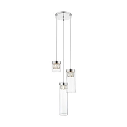 Lampa wisząca GEM 3 chrom (P0389-03D-F4AC) - Zuma Line