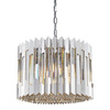 Żyrandol RITZ CHROME 7xE14 (ML0394) - Milagro
