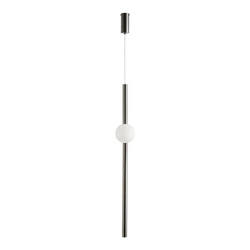 Lampa wisząca O-LINE LED 93 cm czarna (ST-1689L BK) - Step into Design
