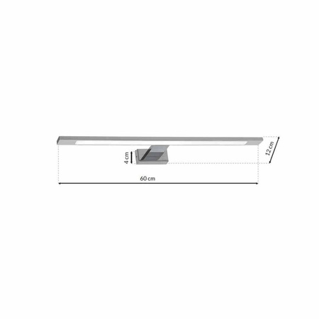 Kinkiet SHINE CHROME 60cm 12W LED (ML5569) - Milagro