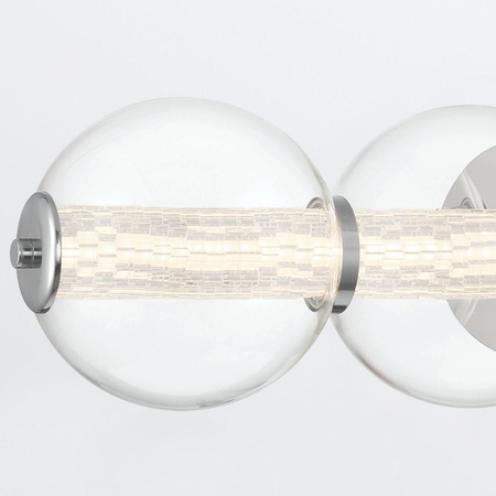 Kinkiet Atomo - 4 źródła światła - Polerowany chrom (QN-ATOMO-4W-PC) - Quintiesse