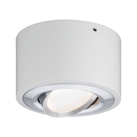 Argun Oprawa sufitowa LED 1x4,8W Biały Matowy / Aluminium Szczotkowane (PL79708) - PAULMANN