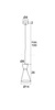 Lampa wisząca 1 pł. LUKKA ARGON 3896 - żyrandol