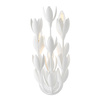 Designerski kinkiet Flora - 3 źródła światła - Tynk strukturalny (QN-FLORA-3W-WHT) - Quintiesse