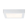 Lunar LED Panel 3000K 225x225mm 15,4W 230V Biały Mat Aluminium (PL70645) - PAULMANN
