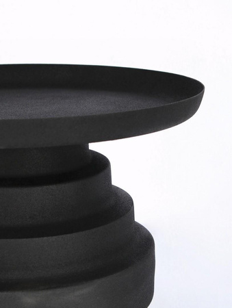 BIZZOTTO stolik kawowy AMBA 40 czarny (0747135) - Bizzotto