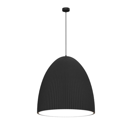 Lampa wisząca GANDRA duża czarna (5027) - Shilo