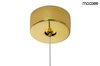 MOOSEE lampa wisząca RING LUXURY 50 złota (MSE010100150) - Moosee