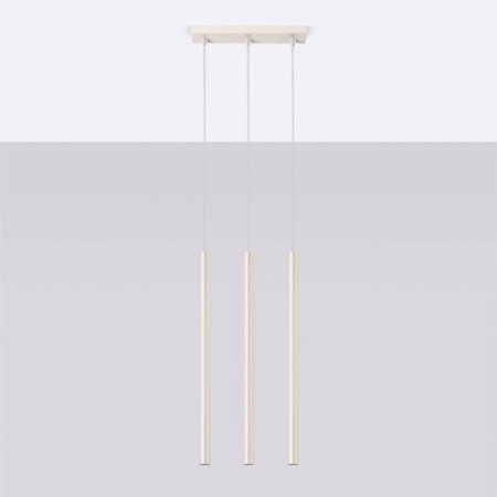 Lampa wisząca PASTELO 3 beżowa (SL.1514) - Sollux Lighting