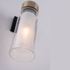 WALL LAMP E14 SANDY BLACK ANTIQUE BRASS IP44 (22135 Zambelis) - Zambelis