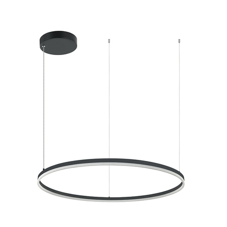 84W LED PENDANT LIGHT 84W 3000K  ALUMINUM & ACRYLIC 3000K DIMMABLE DOWN LIGHT BLACK (20264 Zambelis) - Zambelis