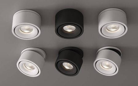 LED lampa UNIVERSAL RD G2-14W DIM
White&Black IP20 CRI80 3000K (03340W/B) - ZARlight