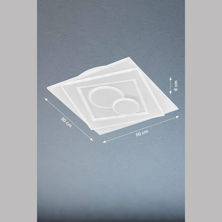 Nowoczesny plafon Ratio CCT (20136) - Fischer&Honsel