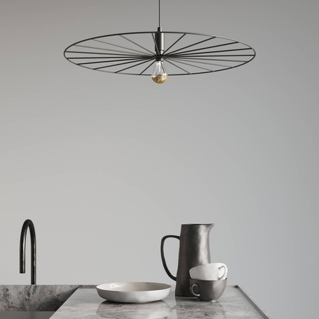 Lampa wisząca SIRKEL 30 czarny (TH.144) - Thoro Lighting