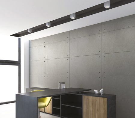 Plafon Basic Square biały (C0070) Maxlight