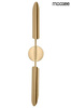 MOOSEE lampa ścienna LOCCA złota (MSE010400225) - Moosee