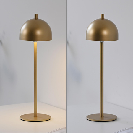 BELLIS LAMPA STOŁOWA ZŁOTA (19244-12) - Paul Neuhaus