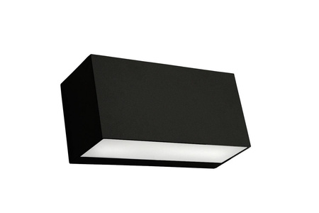 Kinkiet zewnętrzny ASKER 1511 BLACK LED 8W 3000K DOWN EEI F Norlys