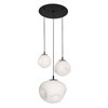 Lampa CLOE PLAFON 3 Kol. czarny (11072302) - Kaspa