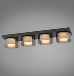 RIKA LAMPA SUFITOWA CZARNY (6164-18) - Paul Neuhaus