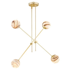 Lampa wisząca 4 pł. ABSOS (1840) - Argon