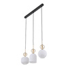 SOPHIA COGNAC WHITE LAMPA WISZĄCA 3XE14 (11591) - TK Lighting