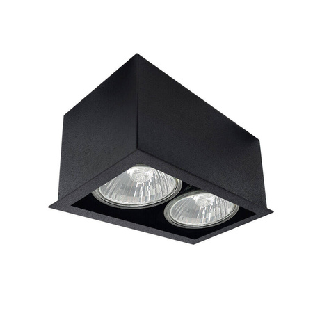 Plafon Cage out mini 1-2 - Czarny (70 mm)   (1080) - Brosline