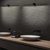 LED WALL LAMP 6W 3000K DOWNWARD  ALUMINUM  DRIVER BLACK (20145 Zambelis) - Zambelis