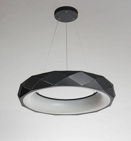 Wisząca Reus LED  czarna (LP-8069/1P LED BK) - Light Prestige