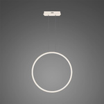 Lampa wisząca Ledowe Okręgi No.1 X 120cm 4k biała ściemnialna (LA073/X_120_in_4k_white_dimm) - ALTAVOLA DESIGN