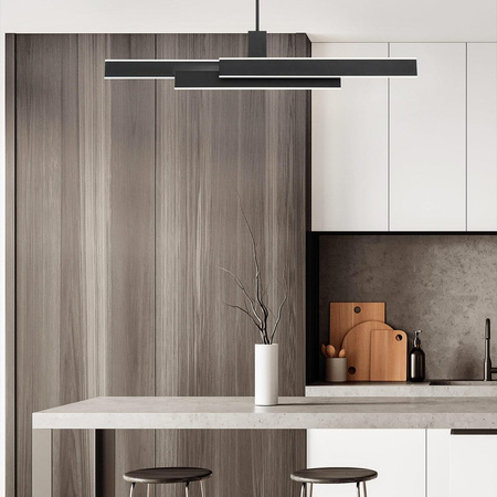 Lampa wyspowa Cameno - Matowa czerń (QN-CAMENO-LP-BK) - Quintiesse