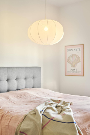 Lampa wisząca AERON Nordlux E27 40W Tekstylia Biały